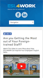 Mobile Screenshot of esl4work.com